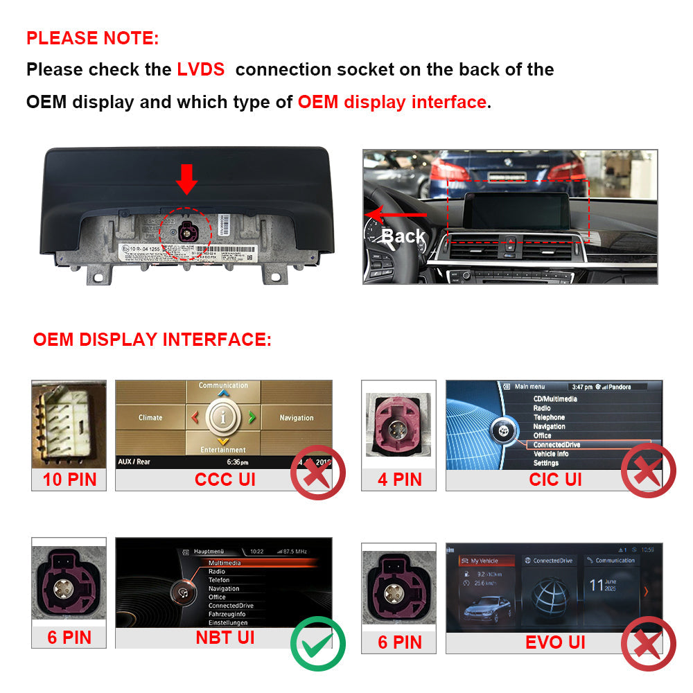 PEMP CarPlay Linux Screen for BMW F-Chassis 7-Series — PEMP 9227
