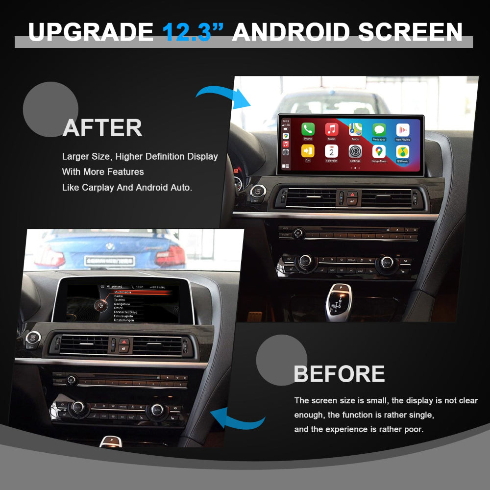 PEMP CarPlay Linux Screen for BMW F-Chassis 6-Series / M6 — PEMP 9656