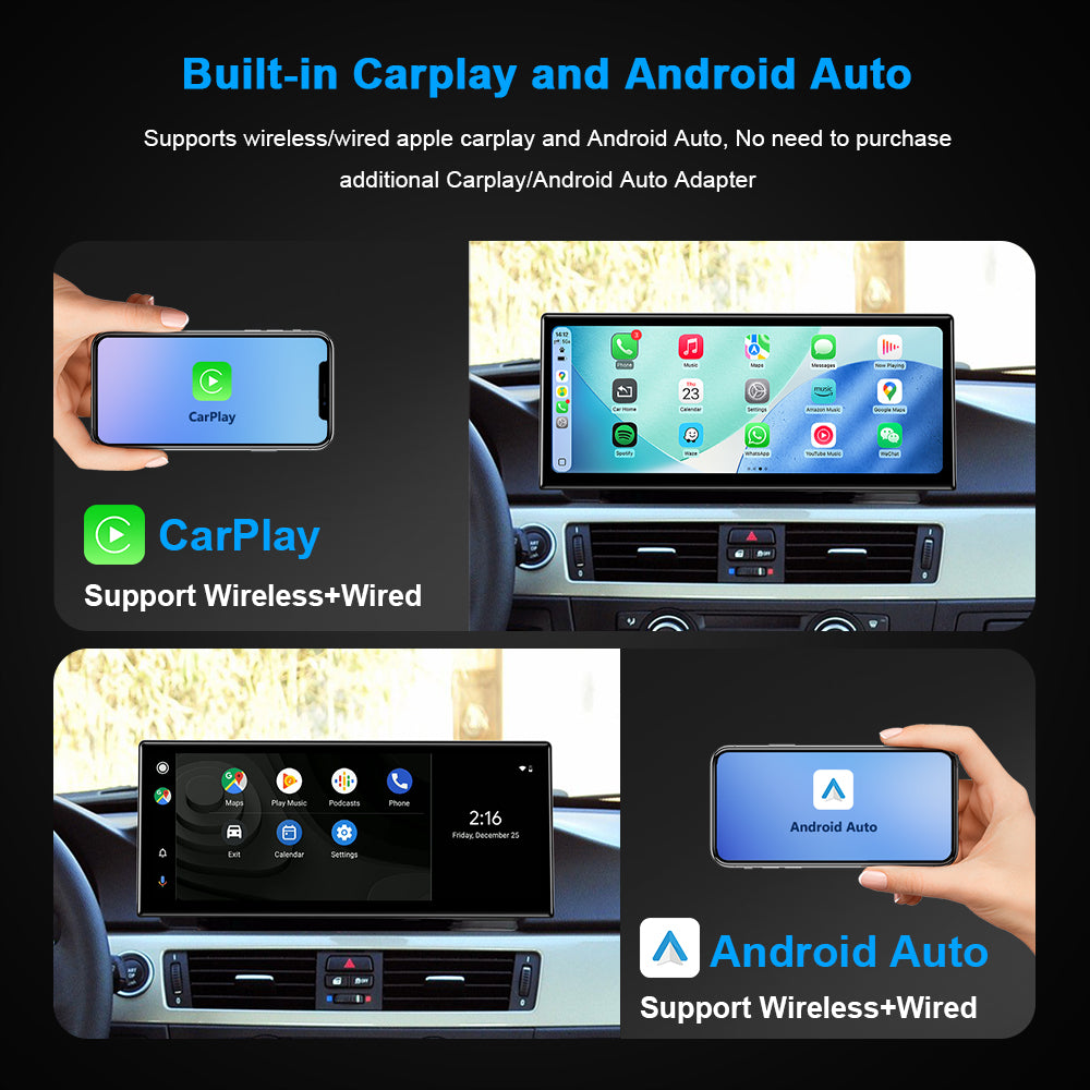 PEMP CarPlay Linux Screen for BMW E-Chassis 3-Series / M3 — PEMP 9623