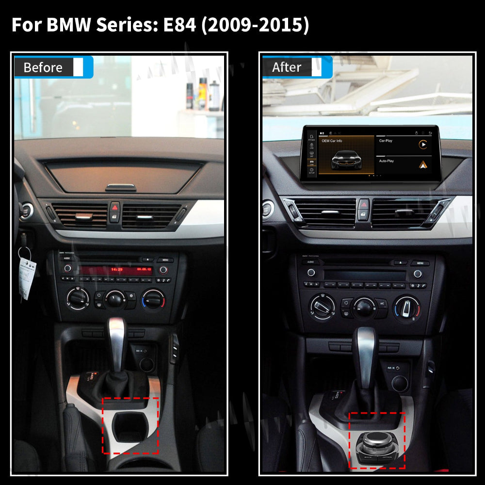 PEMP CarPlay Linux Screen for BMW E-Chassis X1 — PEMP 9039