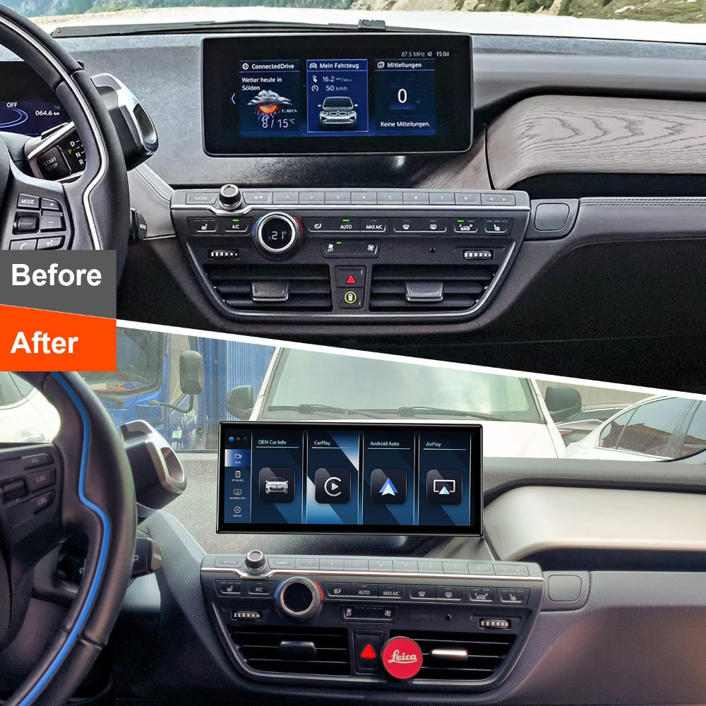 PEMP CarPlay Linux Screen for BMW i3 I01 — PEMP 9803