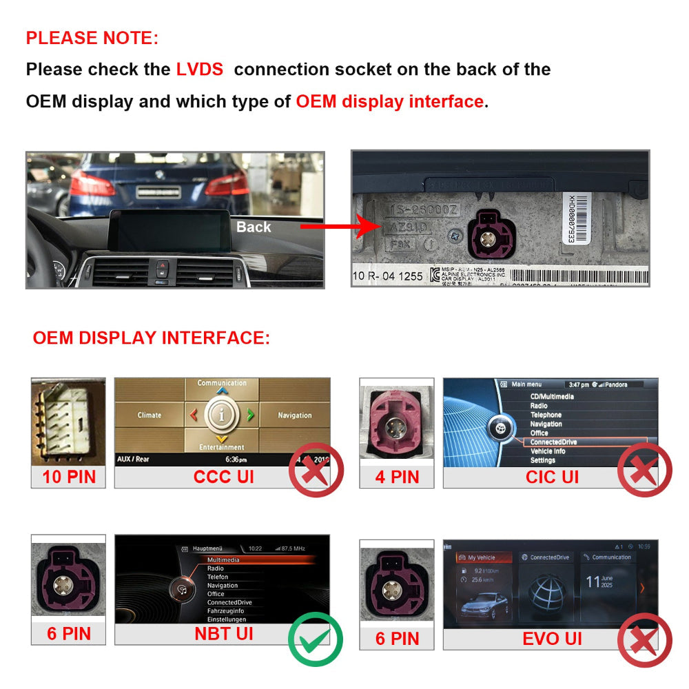 PEMP CarPlay Linux Screen for BMW F-Chassis X3/X4 — PEMP 9223