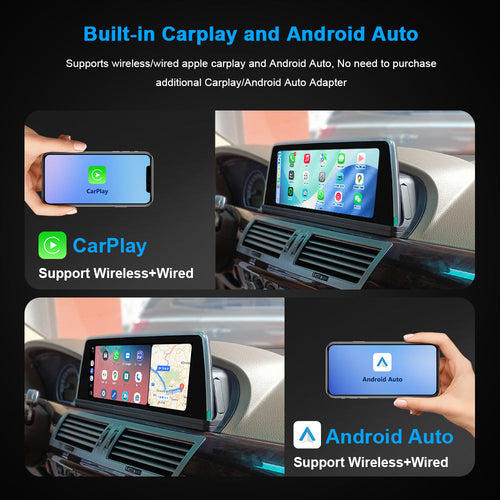 PEMP CarPlay Linux Screen for BMW E-Chassis 7-Series — PEMP 9807