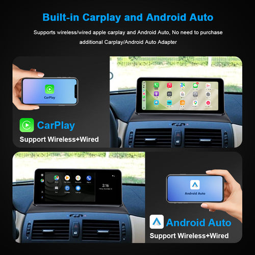 PEMP CarPlay Linux Screen for BMW E-Chassis X3 — PEMP 9283D