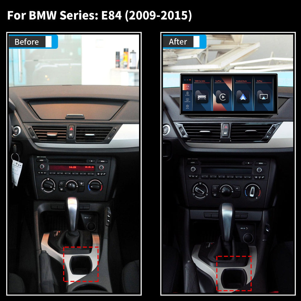 PEMP CarPlay Linux Screen for BMW E-Chassis X1 — PEMP 9639