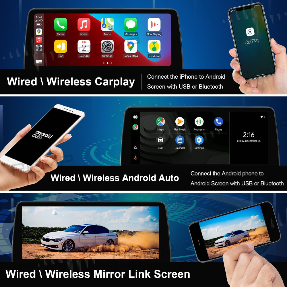 PEMP CarPlay Linux Screen for BMW F-Chassis X3/X4 — PEMP 9363
