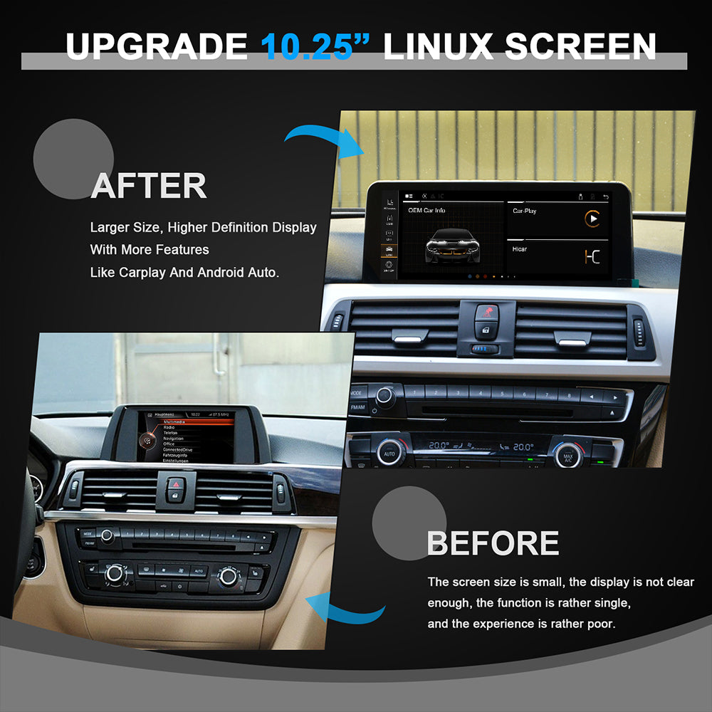 PEMP CarPlay Linux Screen for BMW F-Chassis 3/4-Series / M3/M4 — PEMP 9213