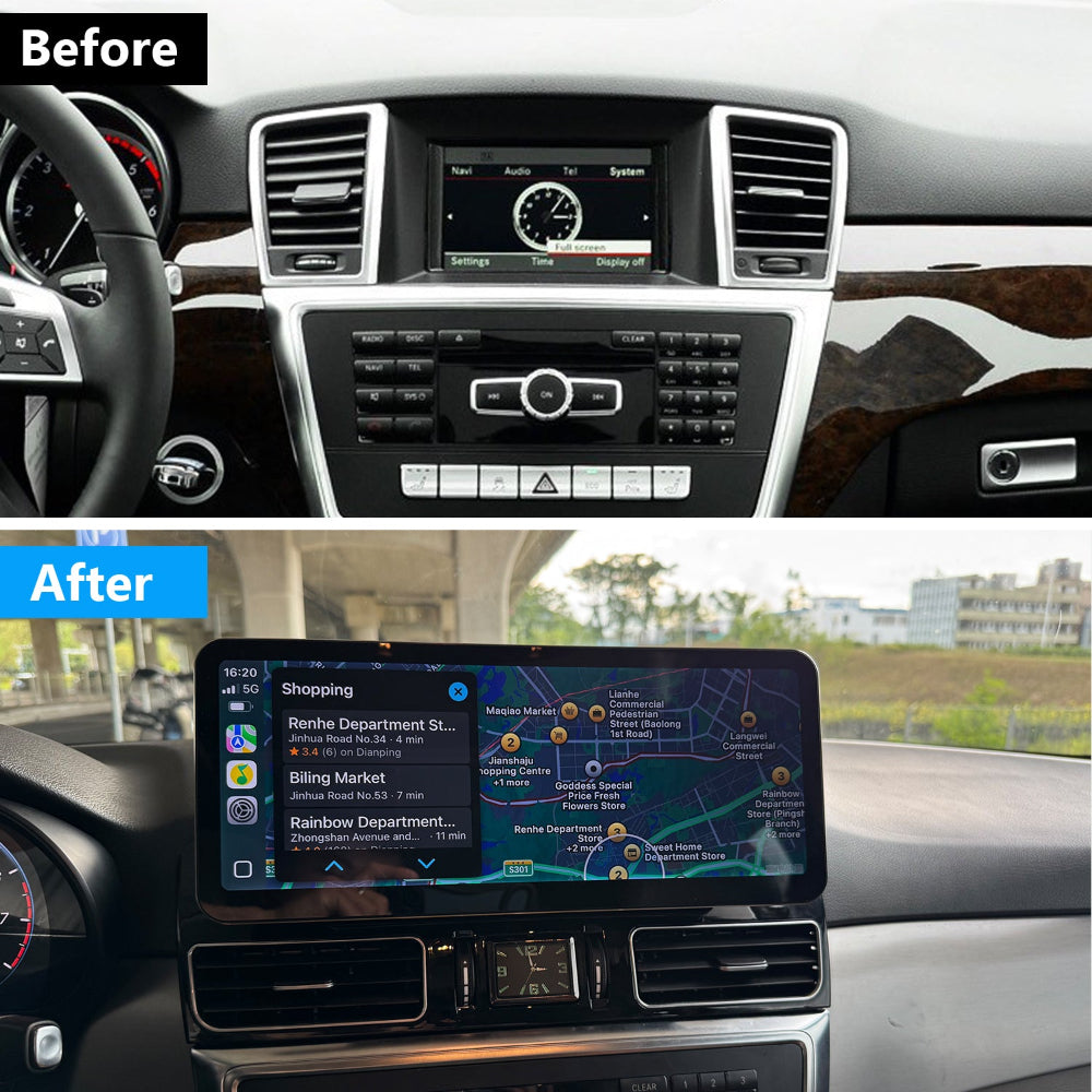 PEMP CarPlay Linux Screen for Mercedes-Benz GLE / GLS W166/X166 — PEMP SL15