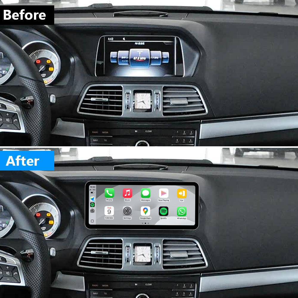 PEMP CarPlay Linux Screen for Mercedes-Benz E-Class Coupe W207 — PEMP SL93