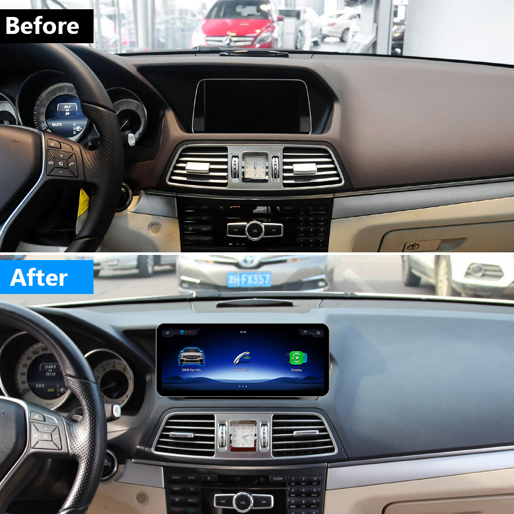 PEMP CarPlay Linux Screen for Mercedes-Benz E-Class Coupe W207 — PEMP SL83