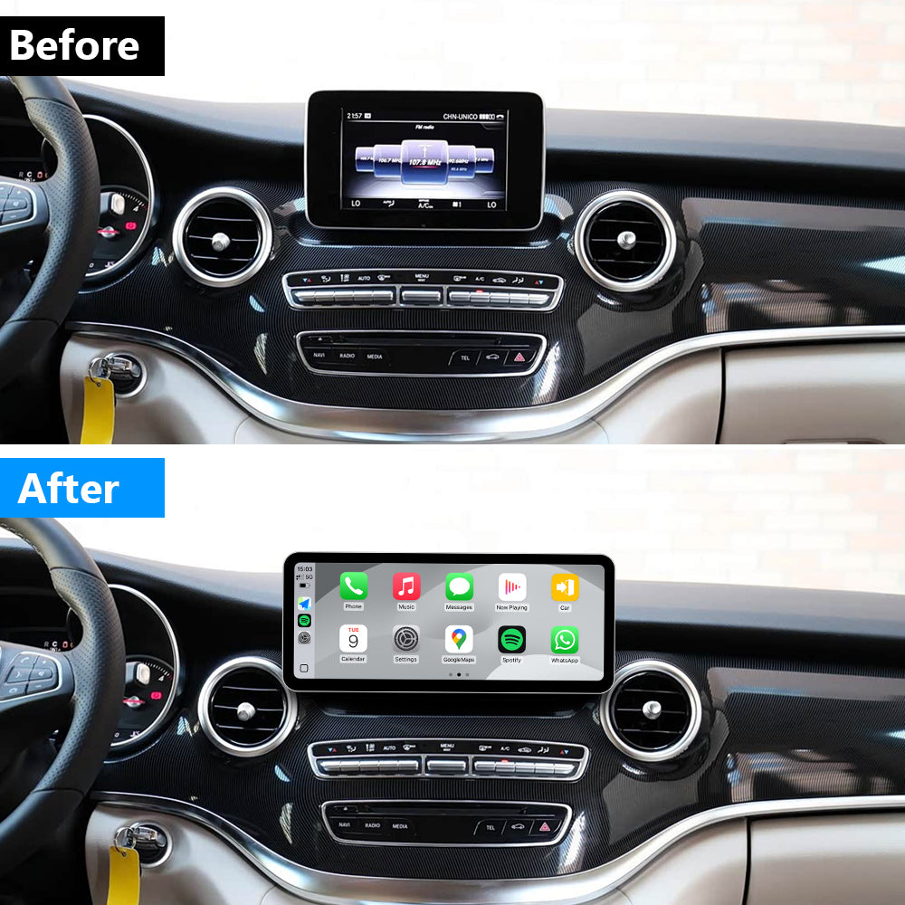 PEMP CarPlay Linux Screen for Mercedes-Benz V-Class W447 — PEMP SL58