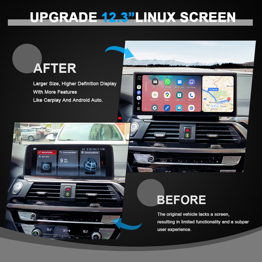 PEMP CarPlay Linux Screen for BMW G-Chassis X3/X4 — PEMP 9883