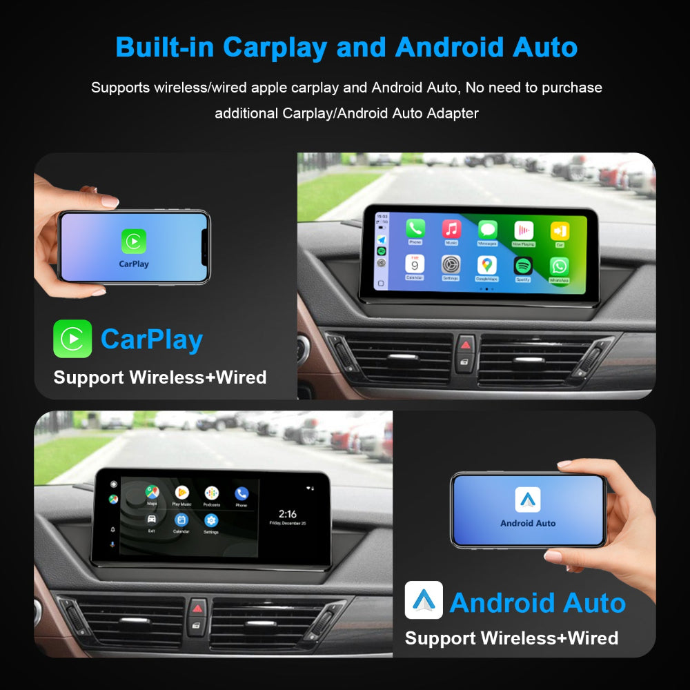 PEMP CarPlay Linux Screen for BMW E-Chassis X1 — PEMP 9239