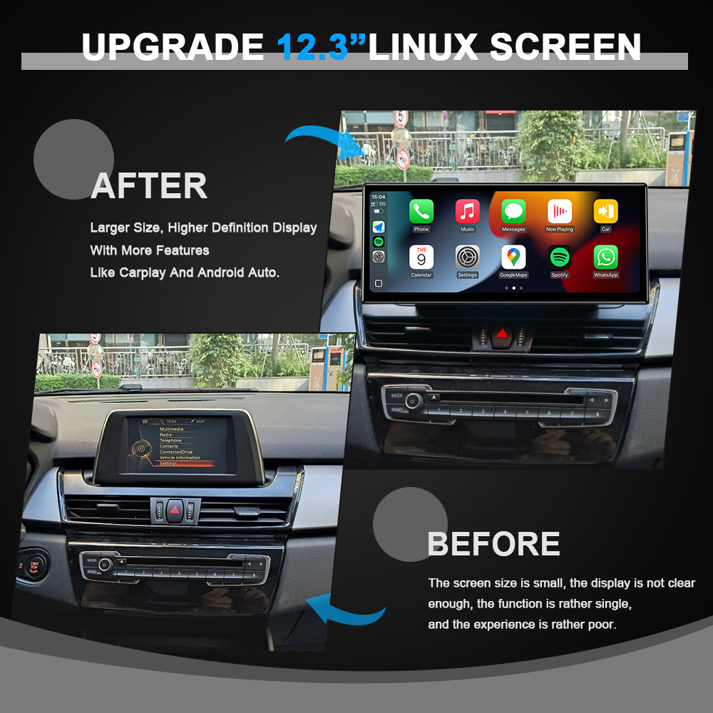 PEMP CarPlay Linux Screen for BMW 2-Series Active/Gran Tourer F45/F46 — PEMP 9602