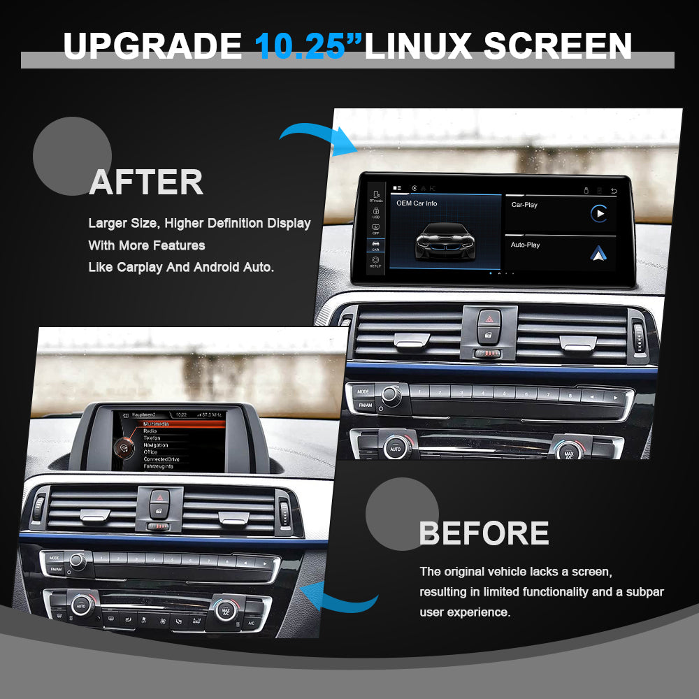 PEMP CarPlay Linux Screen for BMW F-Chassis 1/2-Series / M2 — PEMP 9011