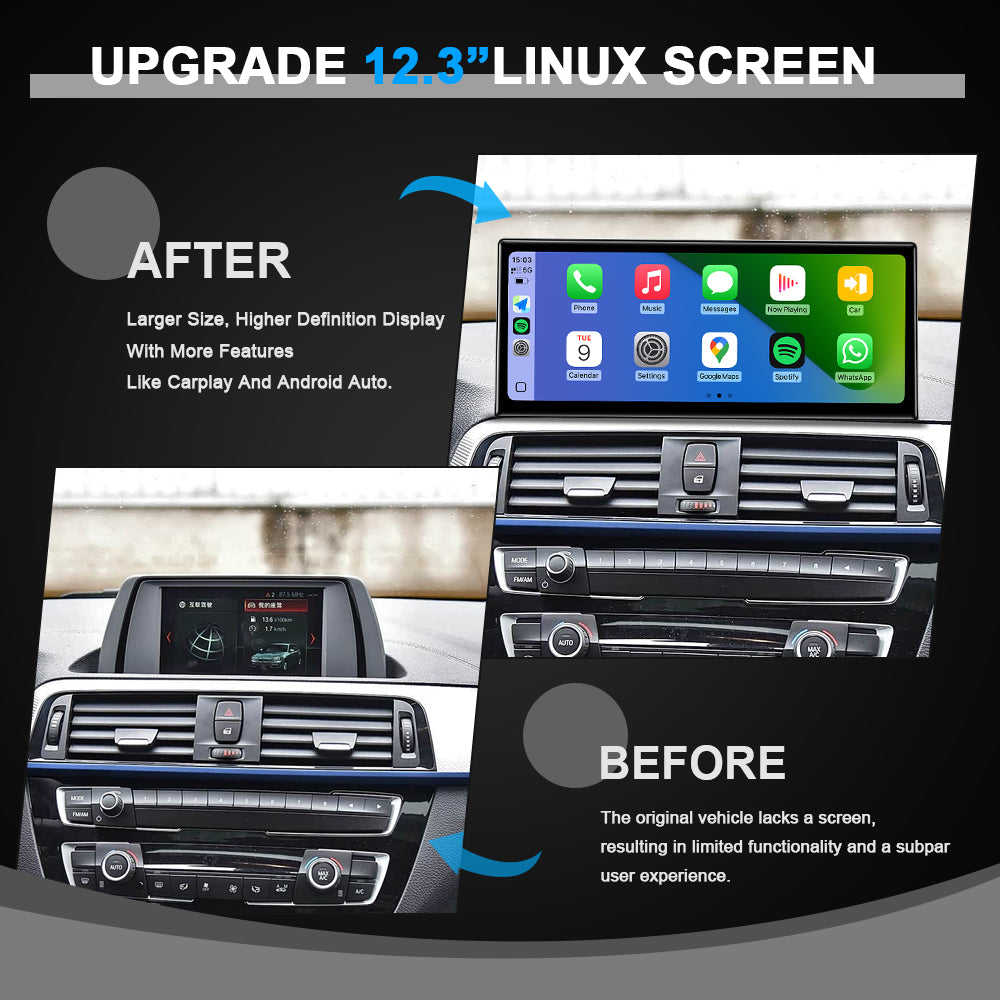 PEMP CarPlay Linux Screen for BMW F-Chassis 1/2-Series / M2 — PEMP 9812
