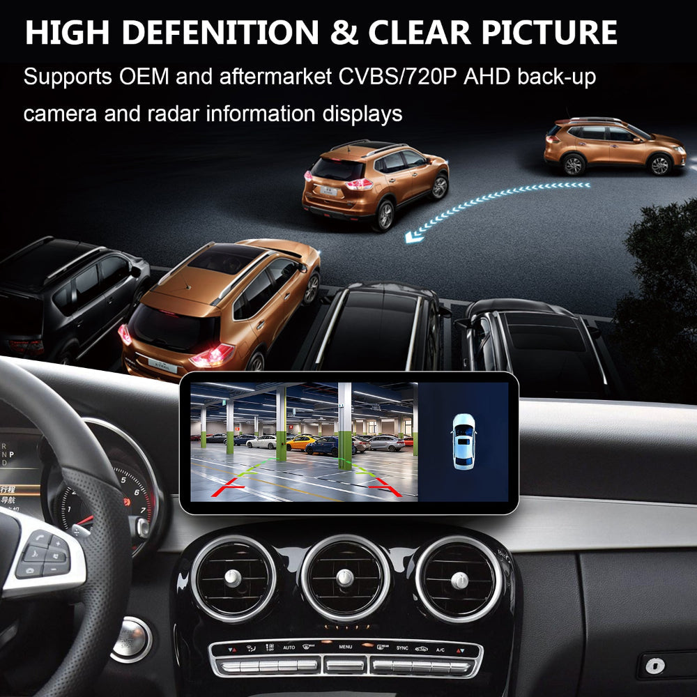 PEMP CarPlay Linux Screen for Mercedes-Benz C-Class / GLC W205/X253 — PEMP SL18