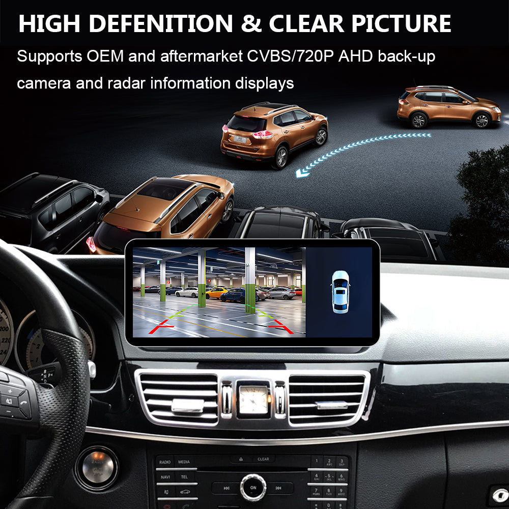 PEMP CarPlay Linux Screen for Mercedes-Benz E-Class W212 — PEMP SL03