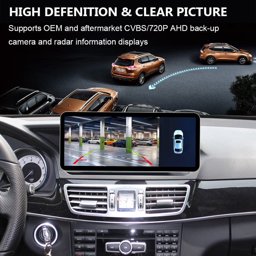 PEMP CarPlay Linux Screen for Mercedes-Benz E-Class W212 — PEMP SL13