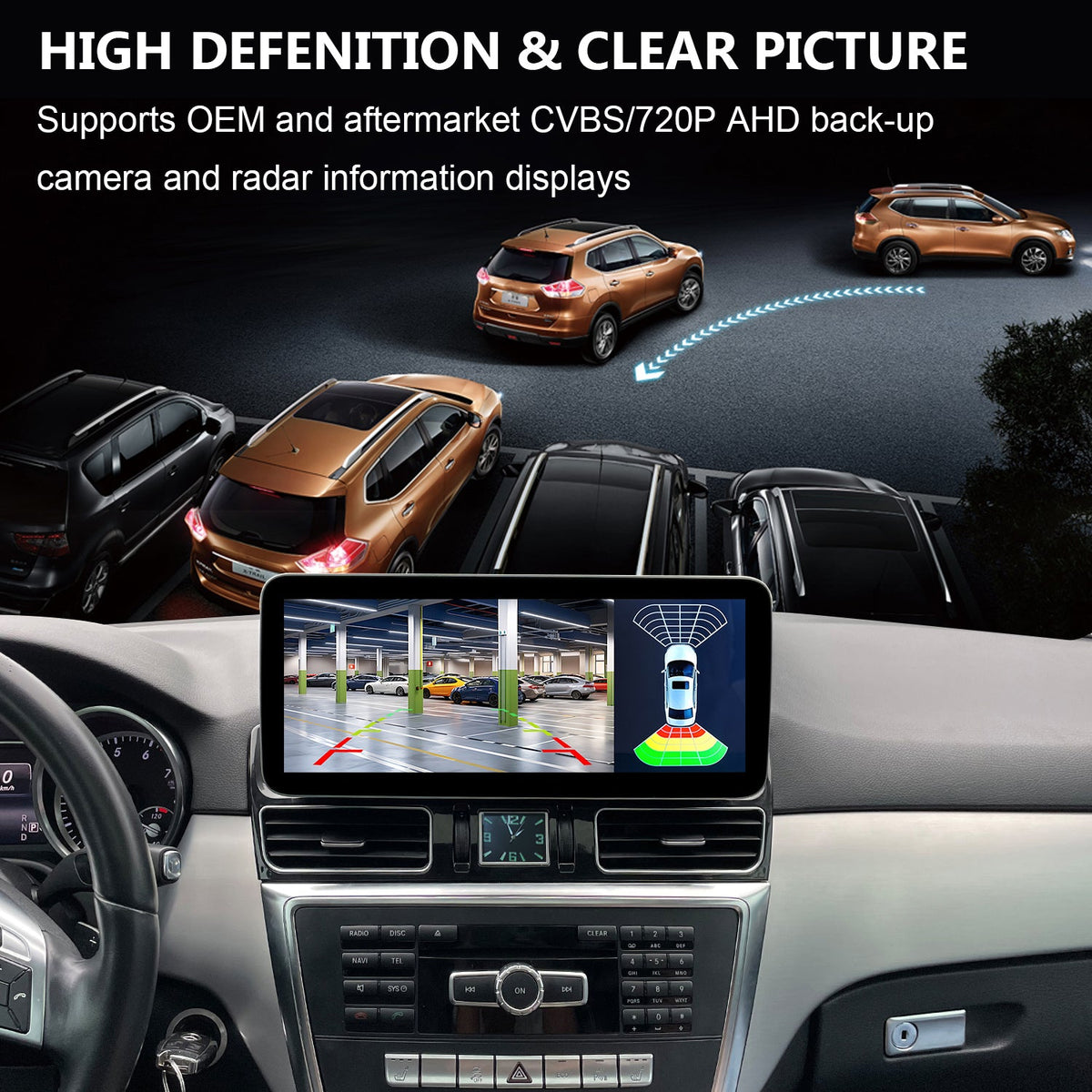 PEMP CarPlay Linux Screen for Mercedes-Benz GLE / GLS W166/X166 — PEMP 7L15