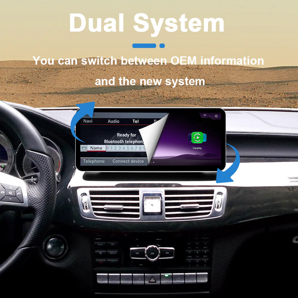 PEMP CarPlay Linux Screen for Mercedes-Benz CLS — PEMP SL26