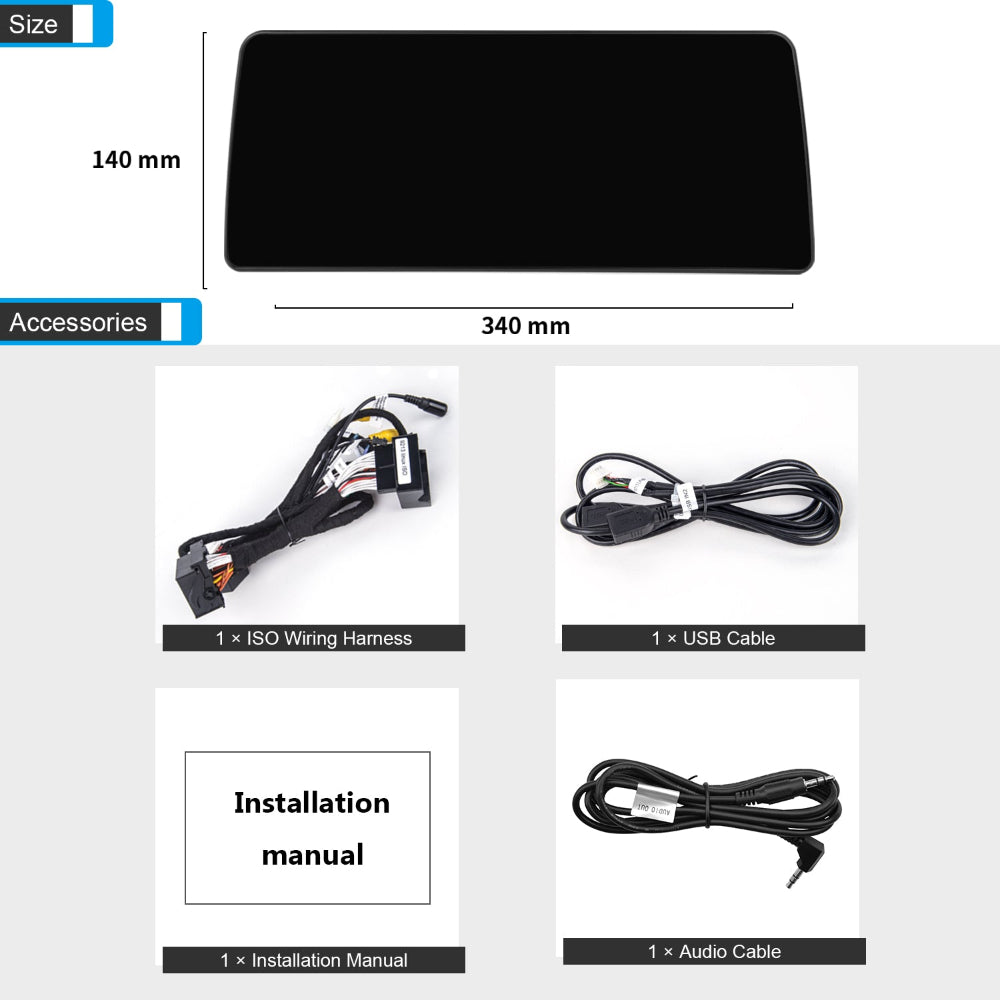 PEMP CarPlay Linux Screen for BMW F-Chassis X1/X2 — PEMP 9559