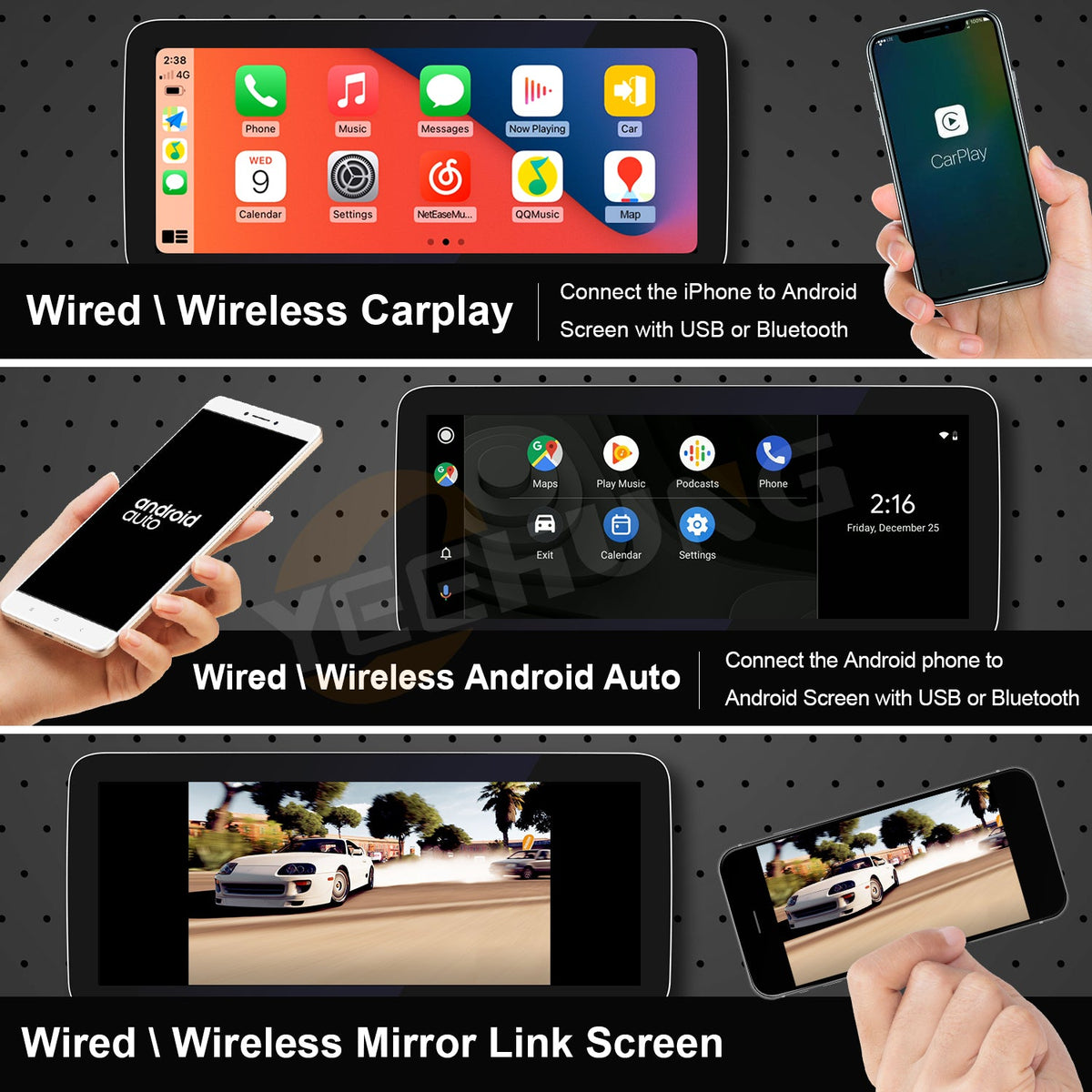 PEMP CarPlay Linux Screen for Mercedes-Benz GLE / GLS W166/X166 — PEMP 7L15