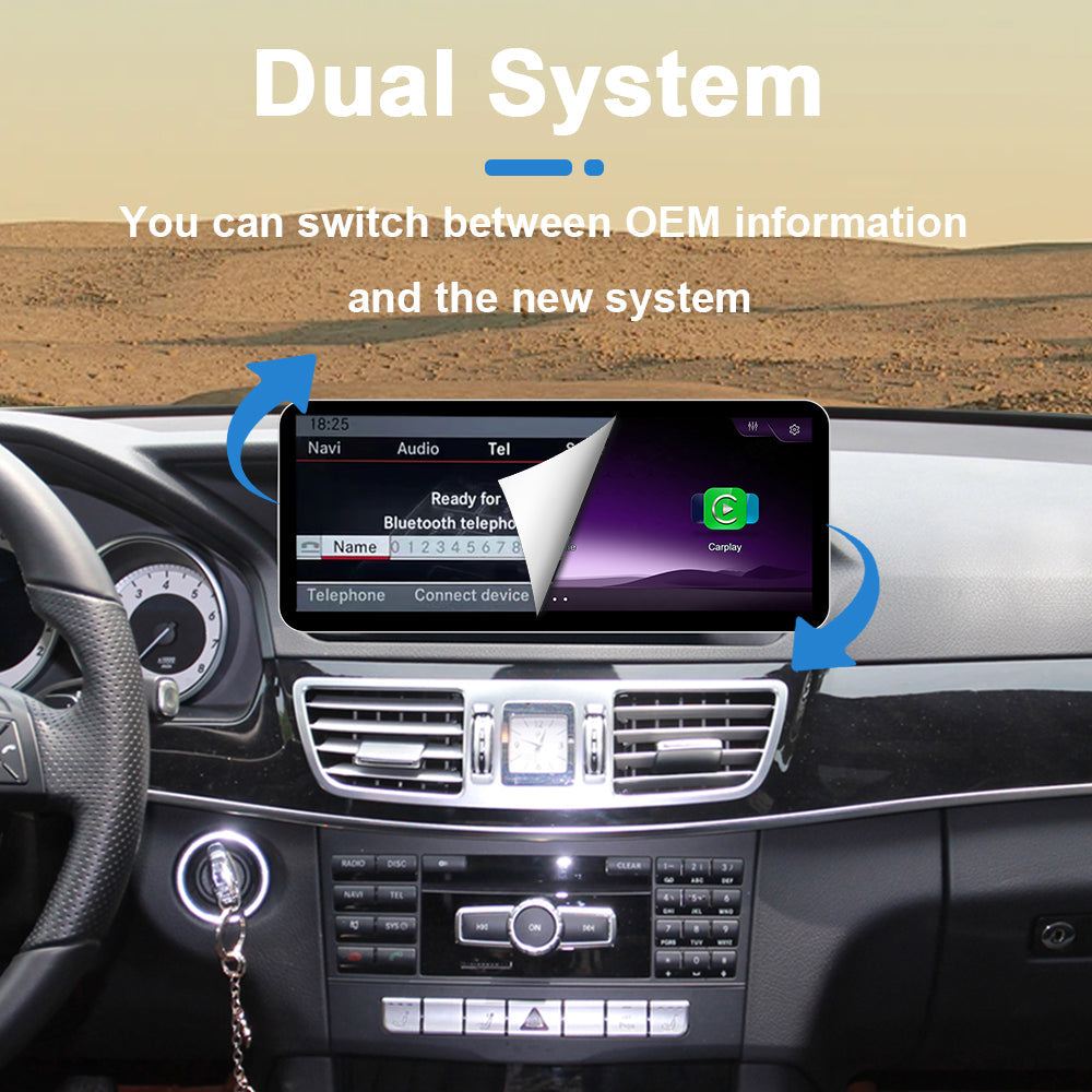 PEMP CarPlay Linux Screen for Mercedes-Benz E-Class W212 — PEMP SL13