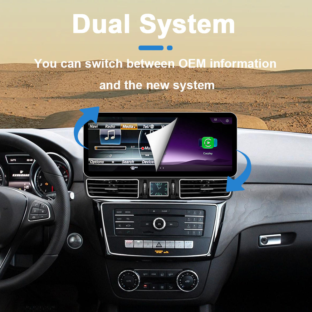 PEMP CarPlay Linux Screen for Mercedes-Benz GLE / GLS W166/X166 — PEMP SL29
