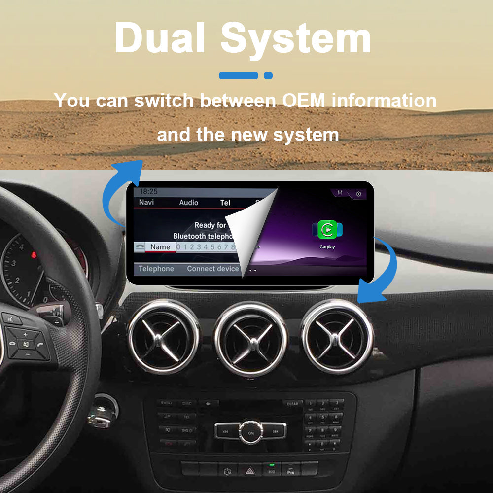 PEMP CarPlay Linux Screen for Mercedes-Benz B-Class — PEMP SL10