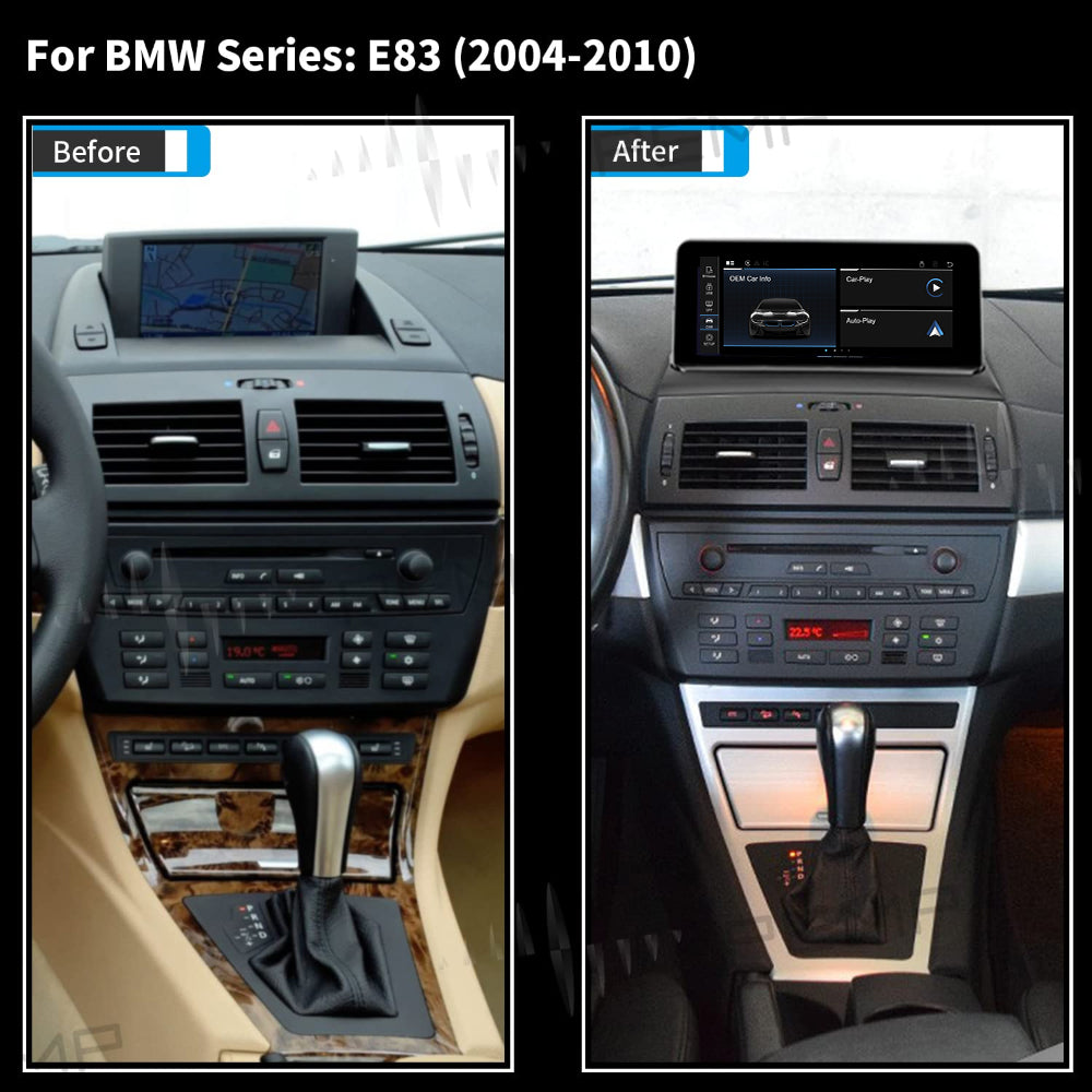 PEMP CarPlay Linux Screen for BMW E-Chassis X3 — PEMP 9283D