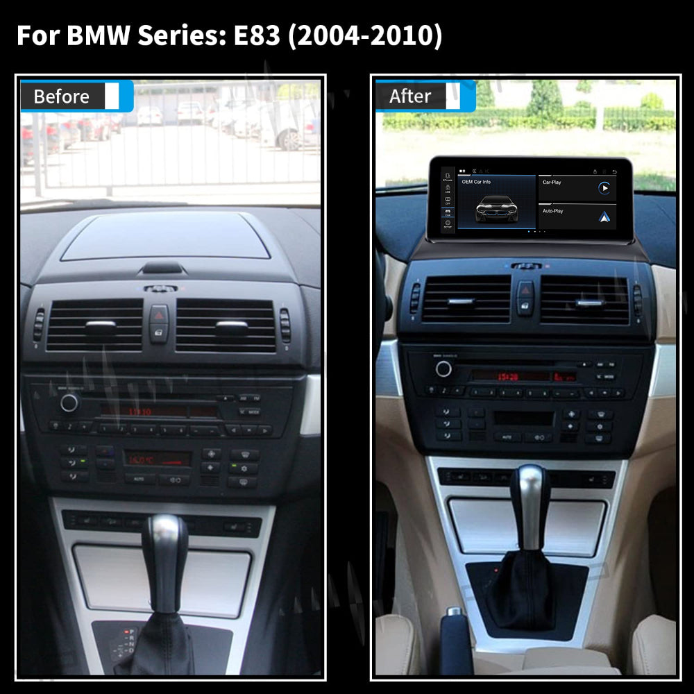 PEMP CarPlay Linux Screen for BMW E-Chassis X3 — PEMP 9283D