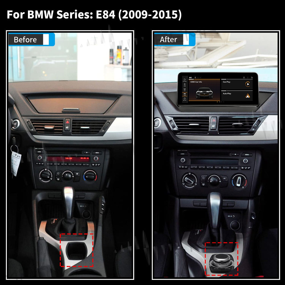 PEMP CarPlay Linux Screen for BMW E-Chassis X1 — PEMP 9239
