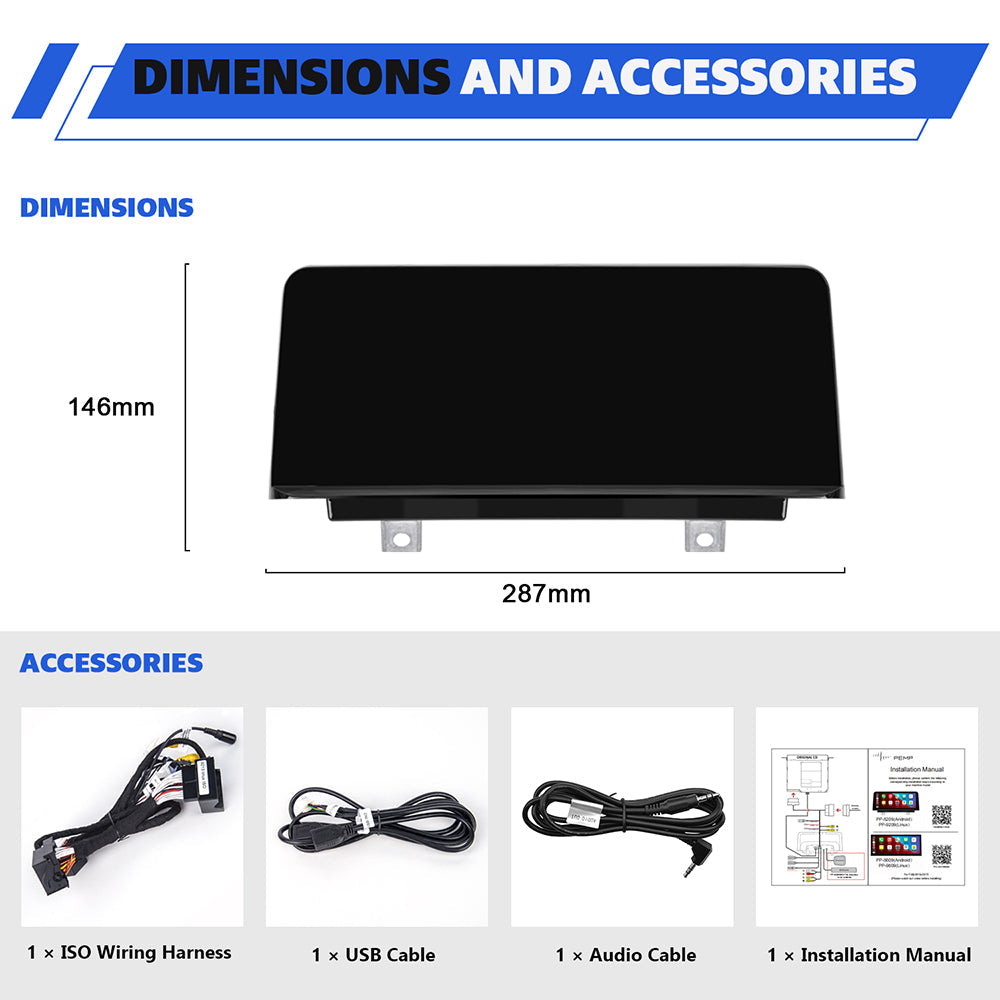PEMP CarPlay Linux Screen for BMW F-Chassis 3/4-Series / M3/M4 — PEMP 9213
