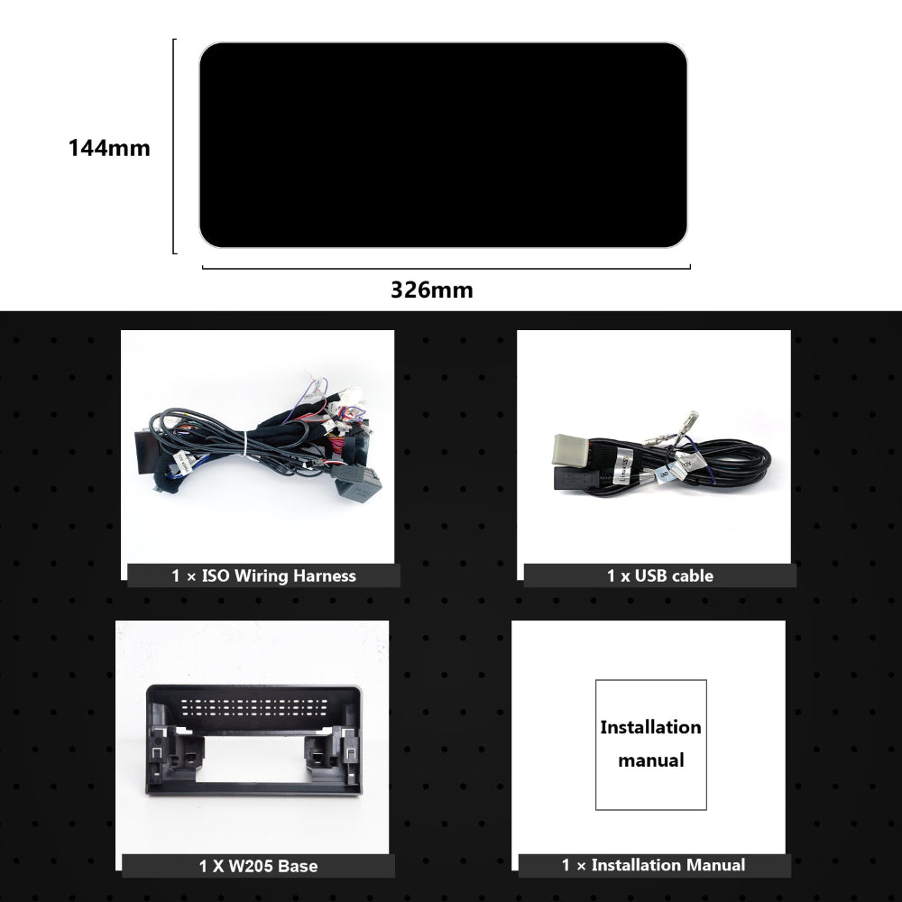 PEMP CarPlay Linux Screen for Mercedes-Benz C-Class / GLC W205/X253 — PEMP SL18