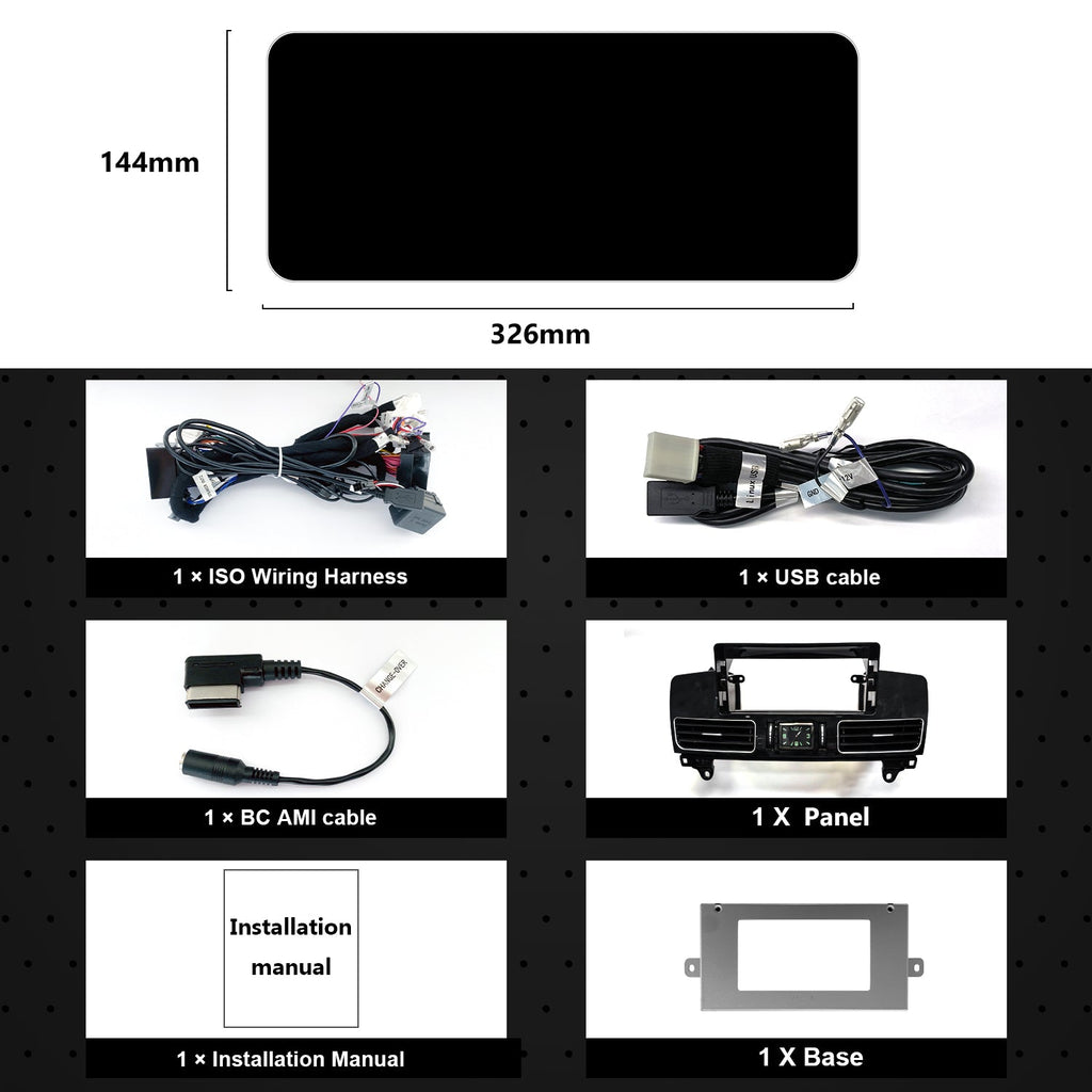 PEMP CarPlay Linux Screen for Mercedes-Benz GLE / GLS W166/X166 — PEMP SL15