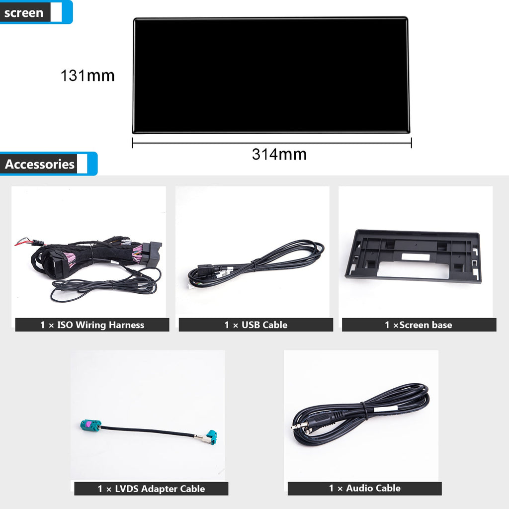 PEMP CarPlay Linux Screen for BMW i3 I01 — PEMP 9803