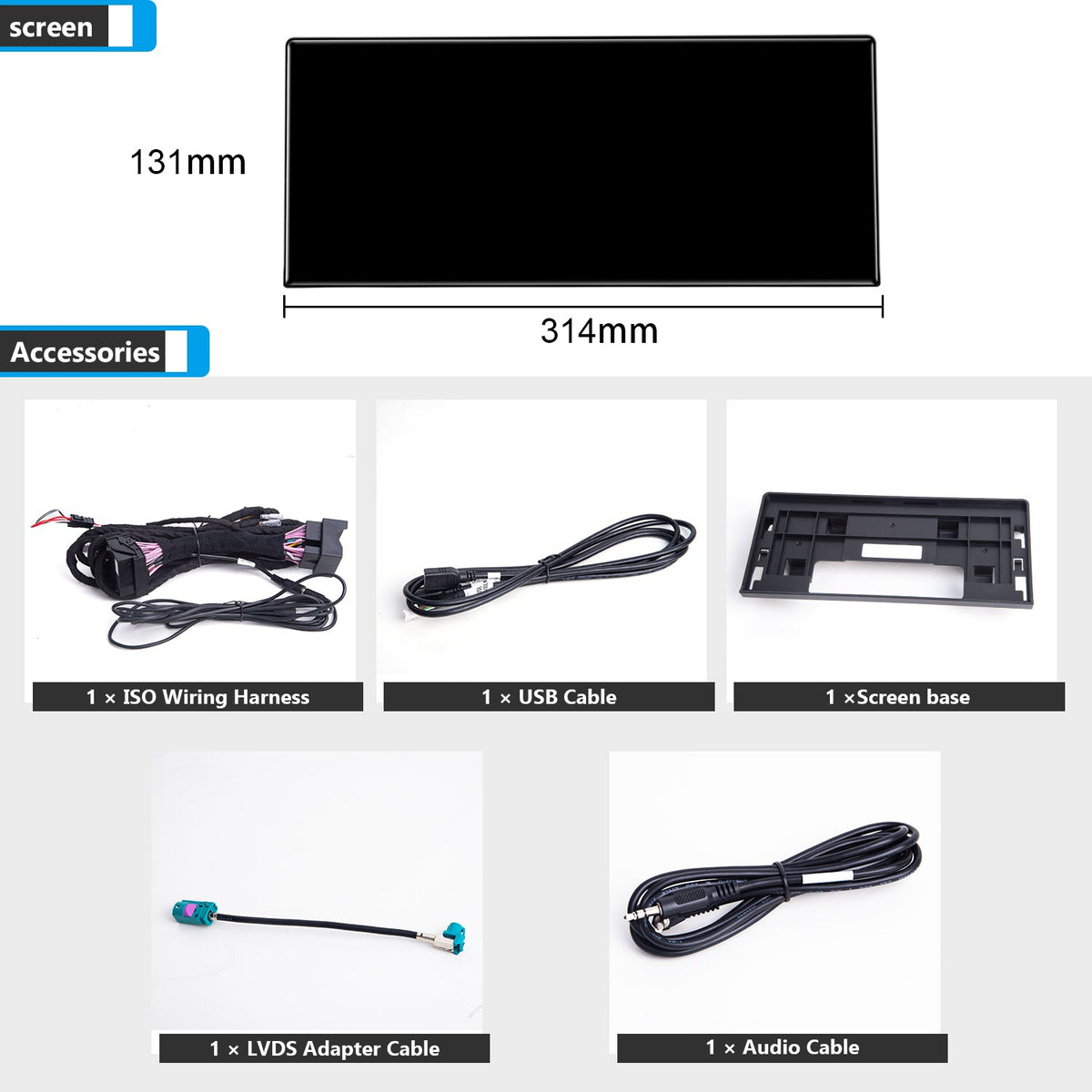 PEMP CarPlay Linux Screen for BMW i3 I01 — PEMP 9803
