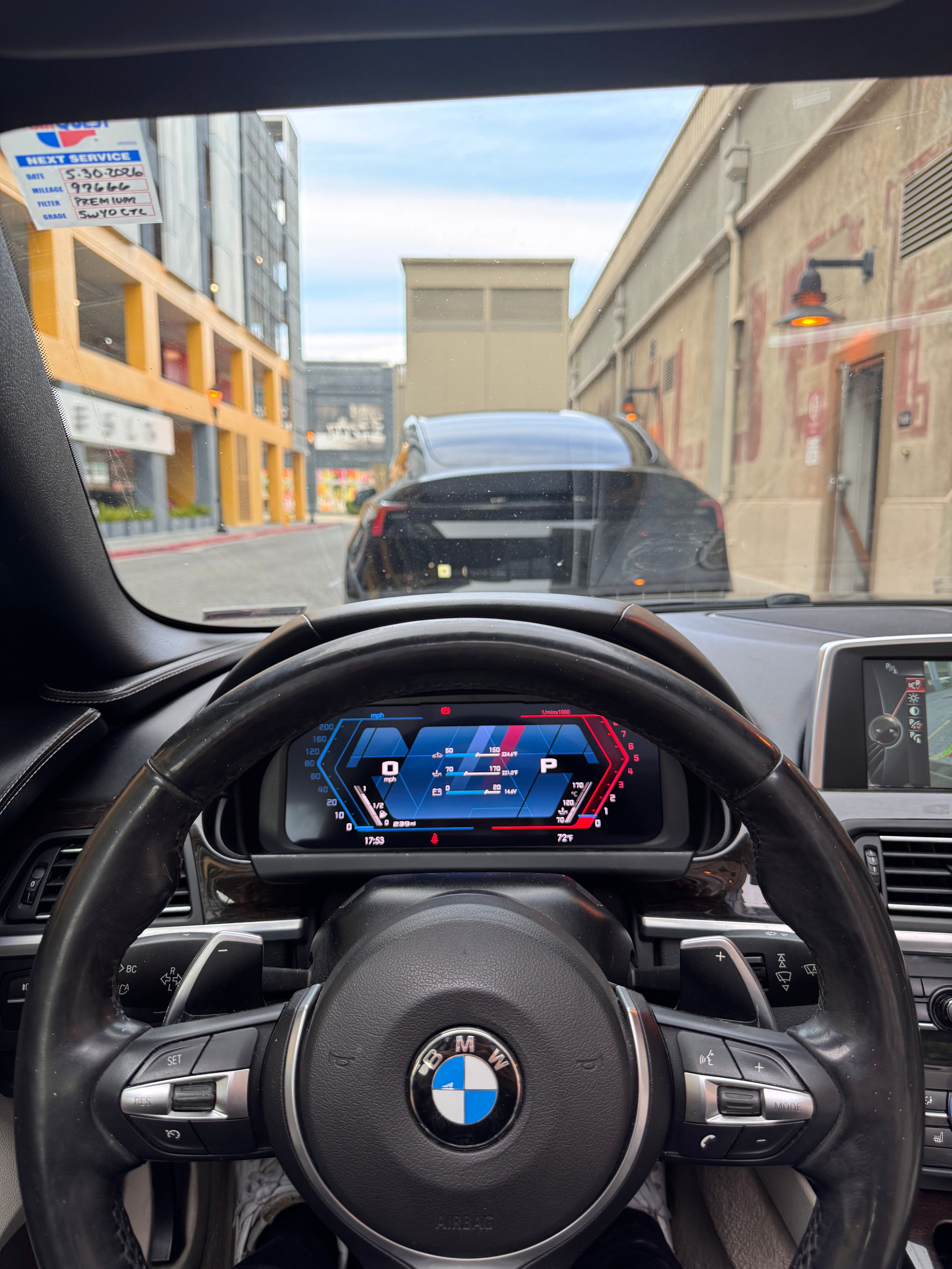 HUD Digital Dashboard for BMW M