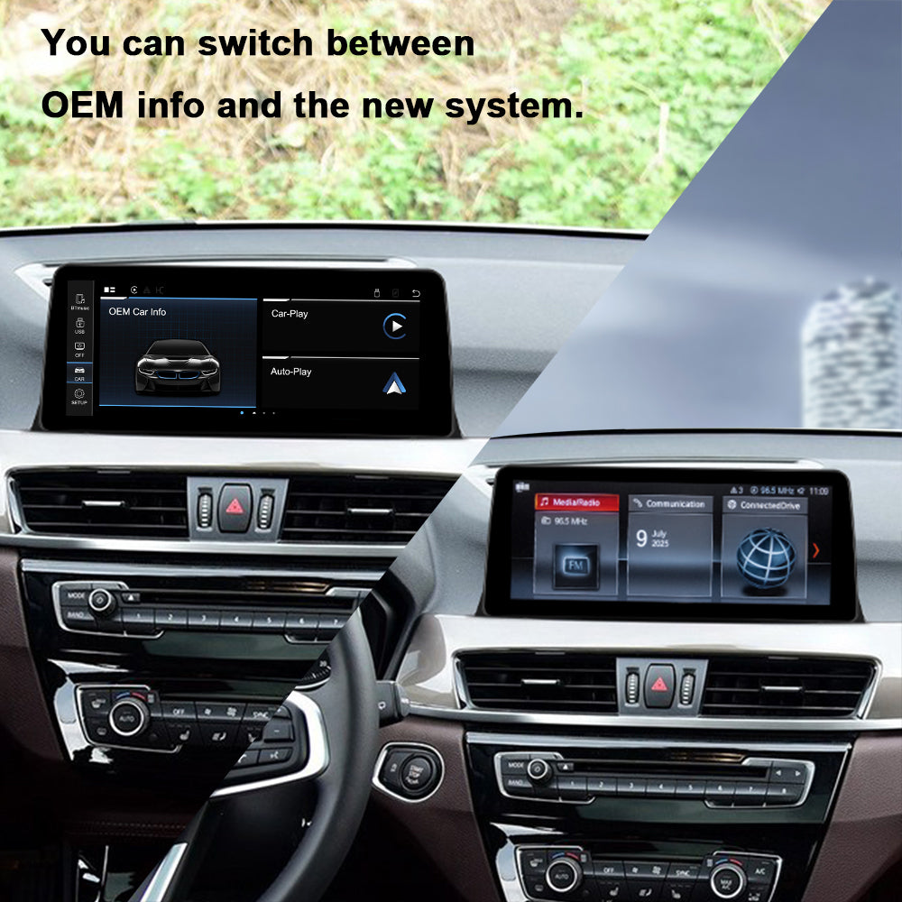 PEMP CarPlay Linux Screen for BMW F-Chassis X1/X2 — PEMP 9559
