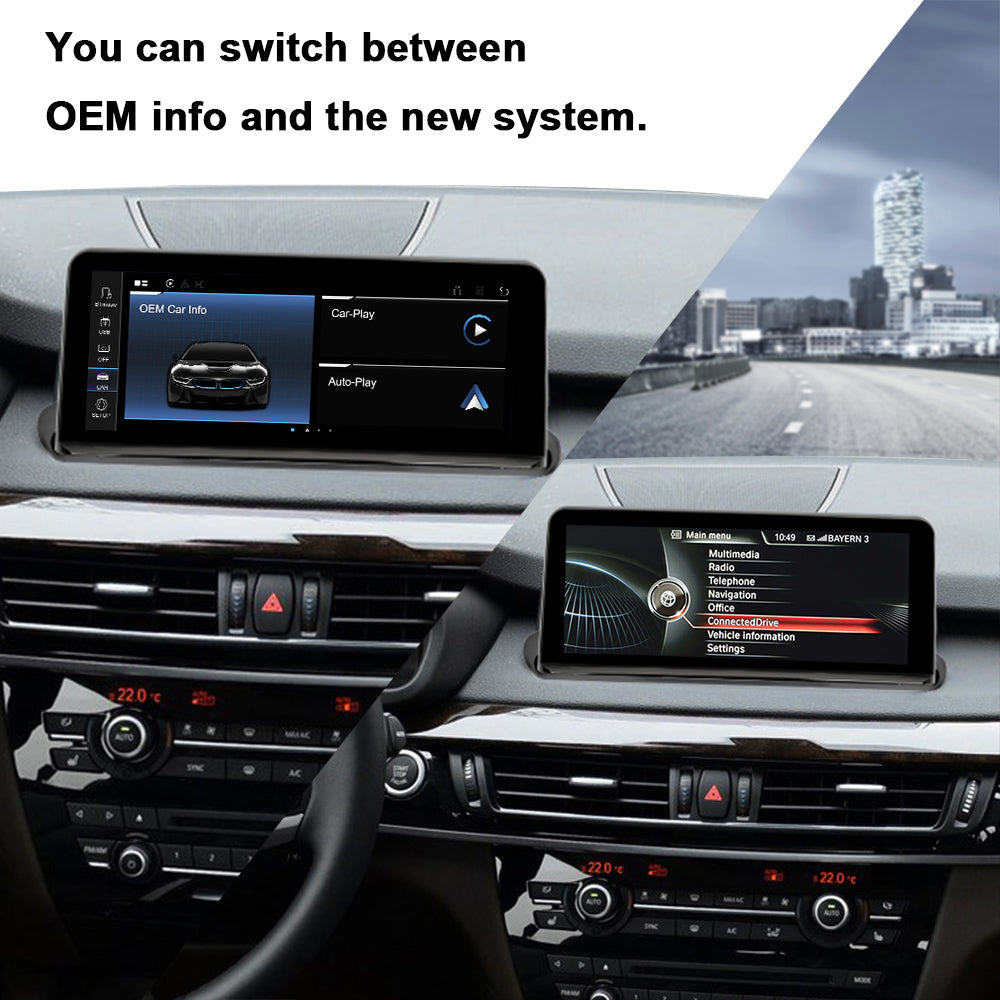 PEMP CarPlay Linux Screen for BMW F-Chassis X5/X6 — PEMP 9245