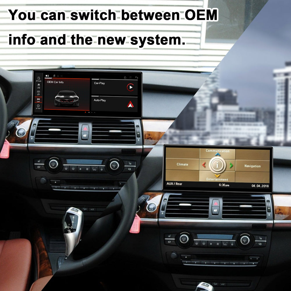 PEMP CarPlay Linux Screen for BMW E-Chassis X5/X6 — PEMP 9615
