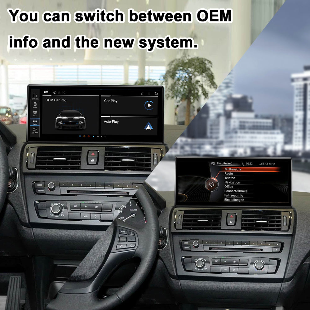 PEMP CarPlay Linux Screen for BMW F-Chassis 1/2-Series / M2 — PEMP 9611