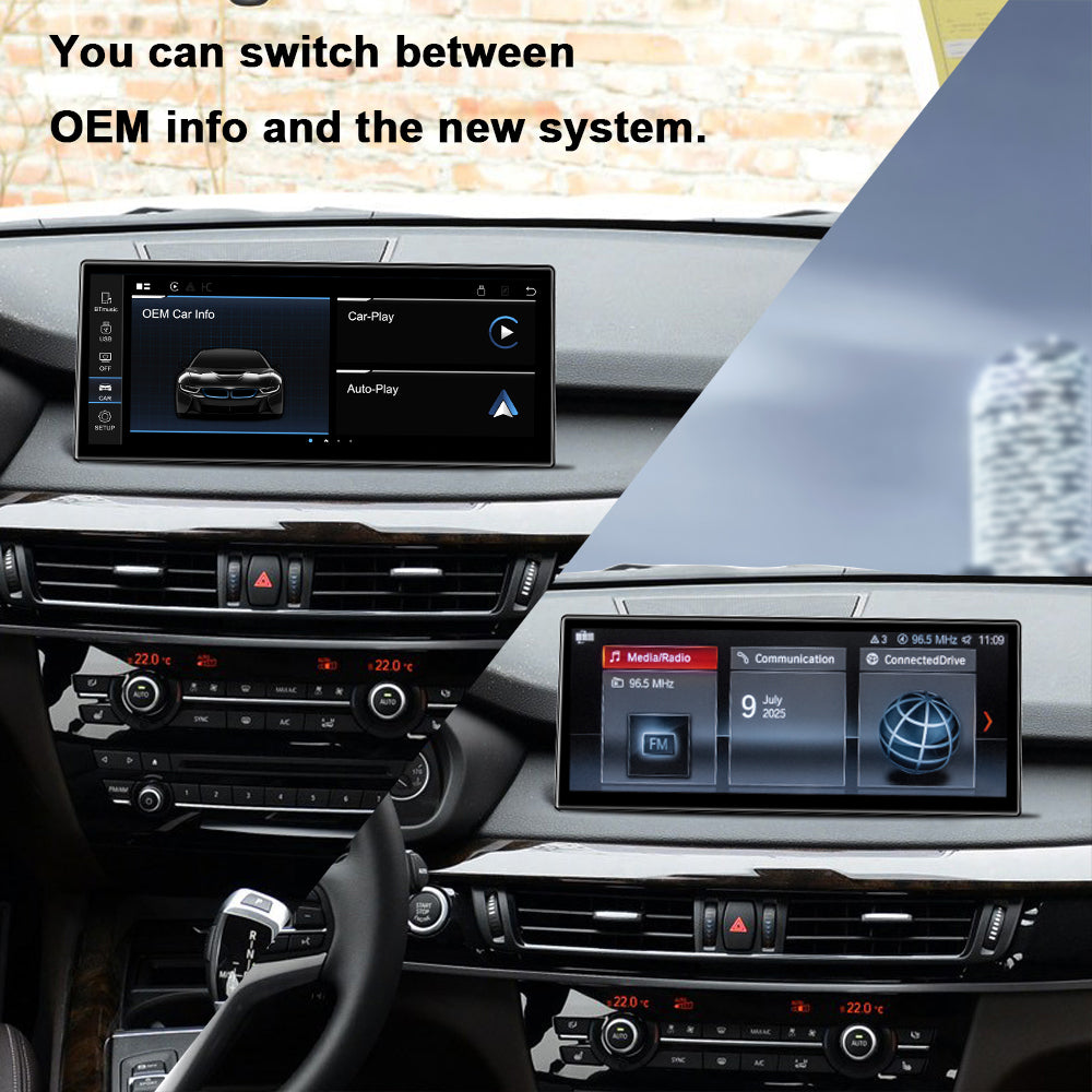 PEMP CarPlay Linux Screen for BMW F-Chassis X5/X6 — PEMP 9845