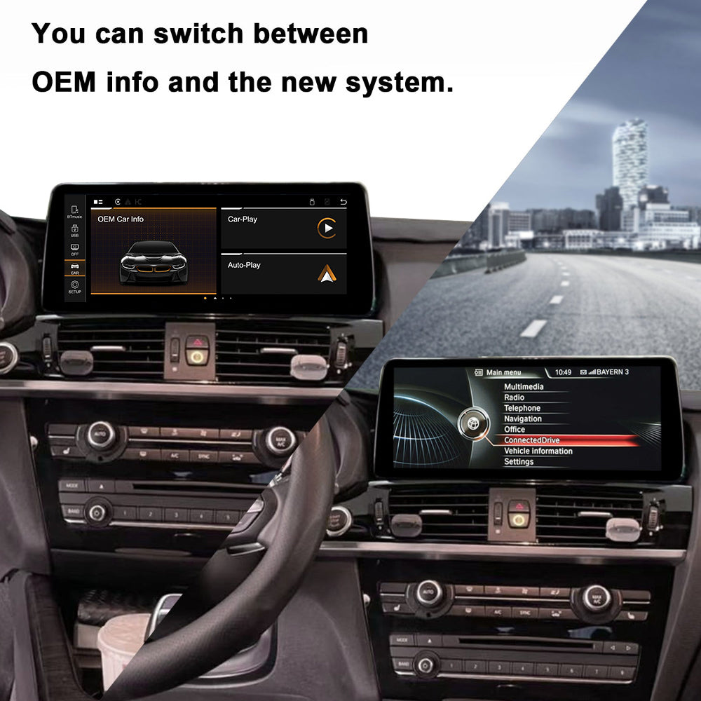 PEMP CarPlay Linux Screen for BMW F-Chassis X3/X4 — PEMP 9363