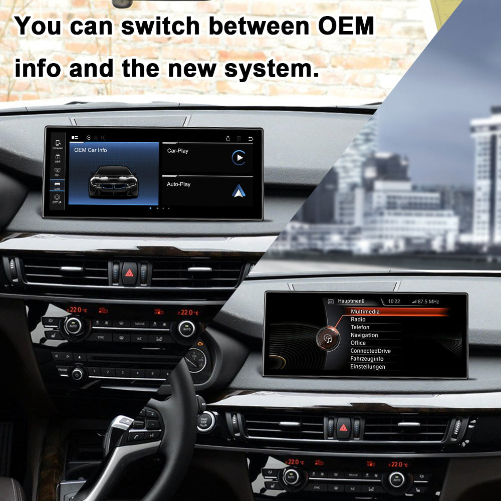 PEMP CarPlay Linux Screen for BMW F-Chassis X5/X6 — PEMP 9645