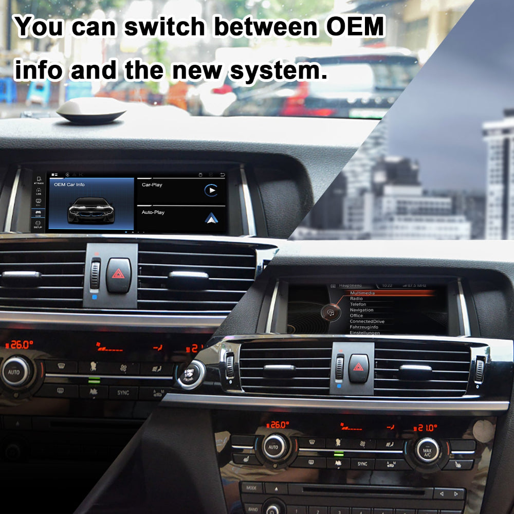 PEMP CarPlay Linux Screen for BMW F-Chassis X3/X4 — PEMP 9223