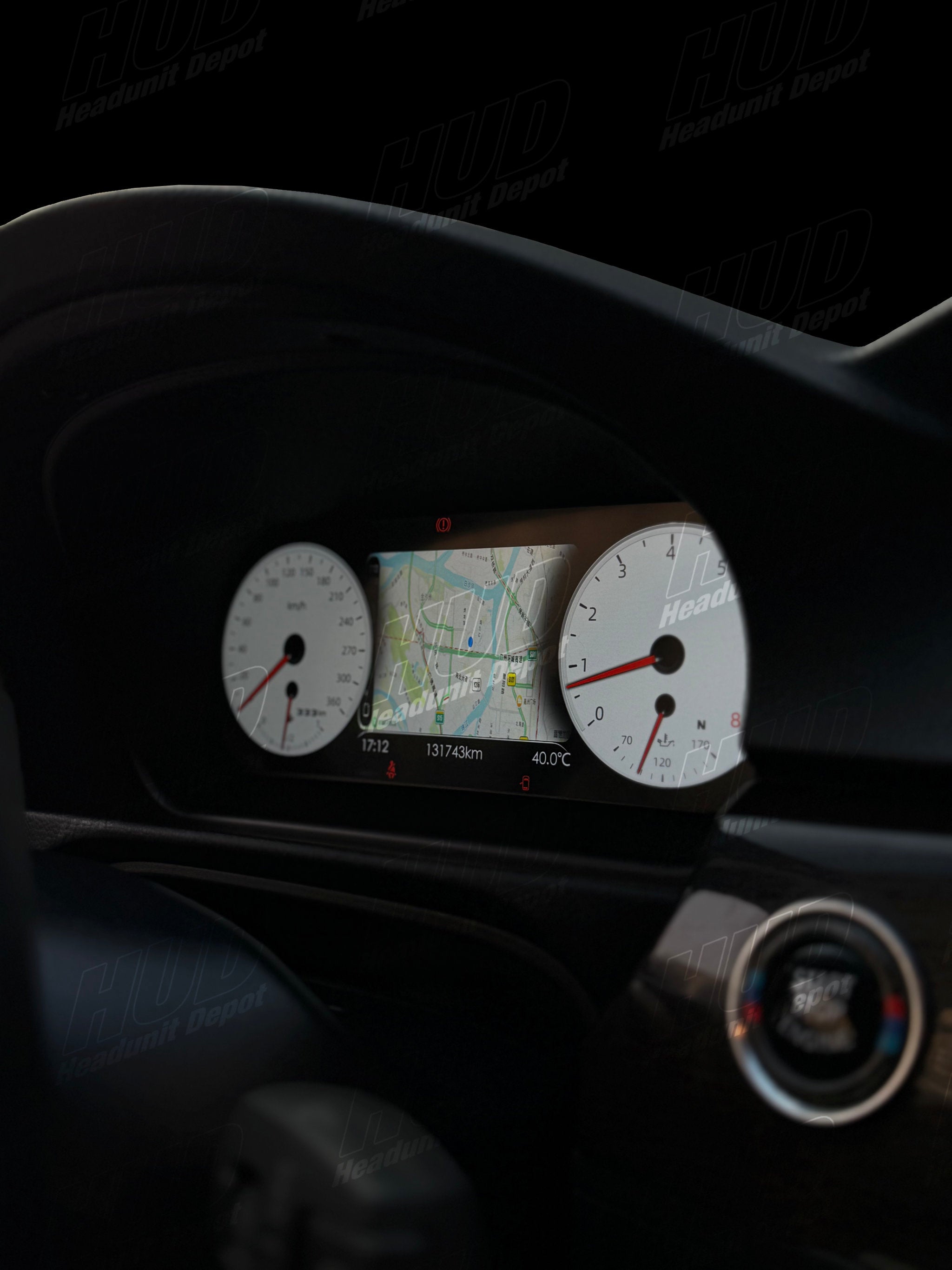 HUD Digital Instrument Cluster for E-Chassis BMW 3-Series - M3