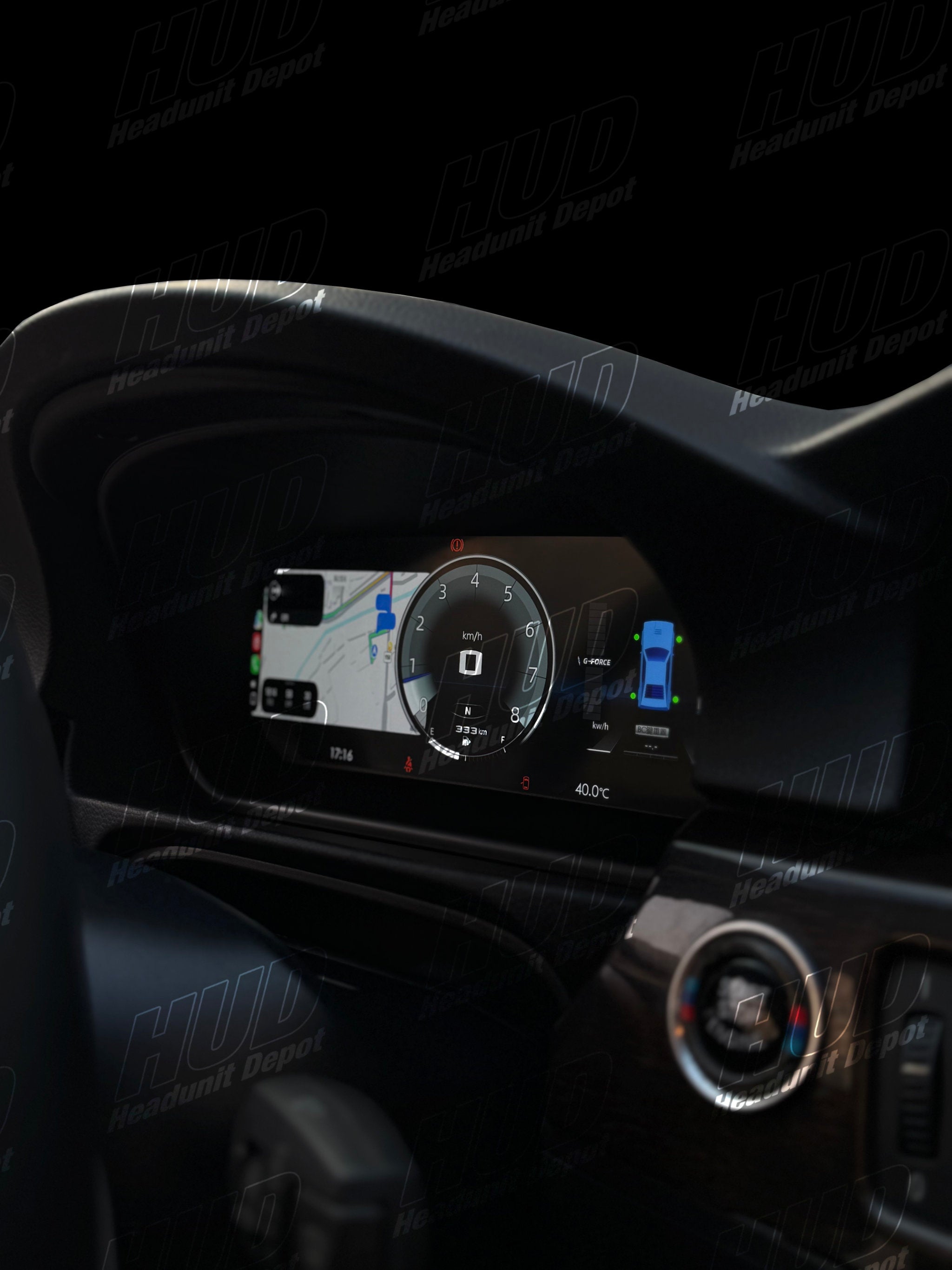 HUD Digital Instrument Cluster for E-Chassis BMW 3-Series - M3