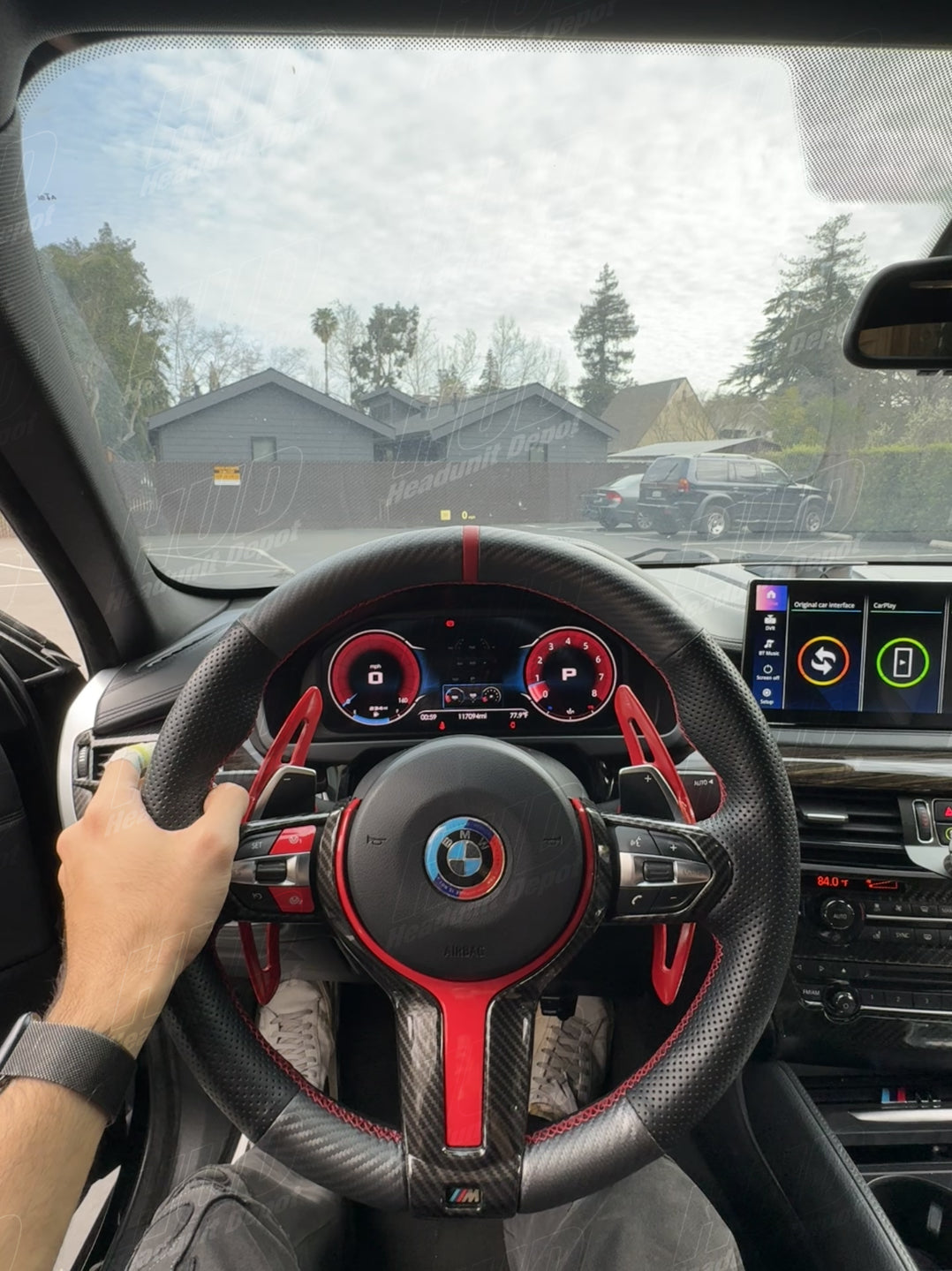HUD Digital Instrument Cluster for BMW X